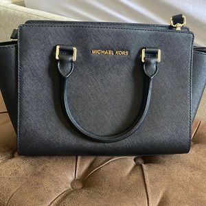 Michael Kors Black Top Handle Bag